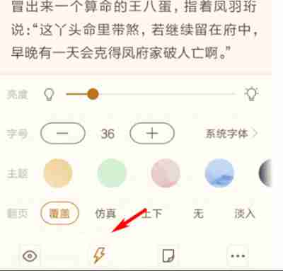书旗小说极简模式如何开启