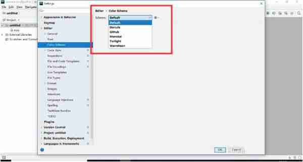 pycharm2021怎么设置深色窗口