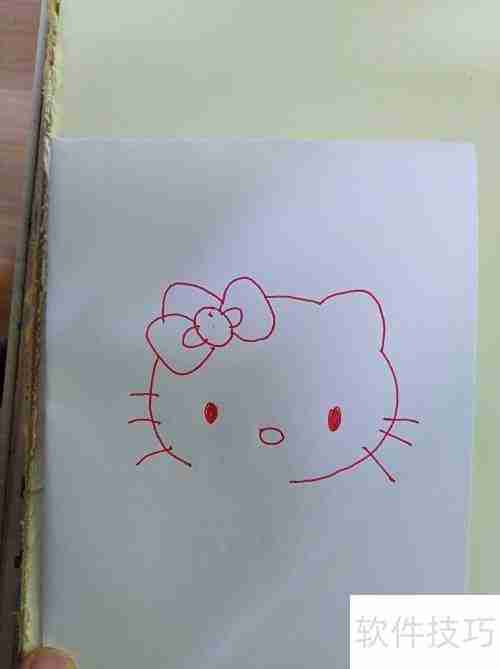 简笔画Hello Kitty教程