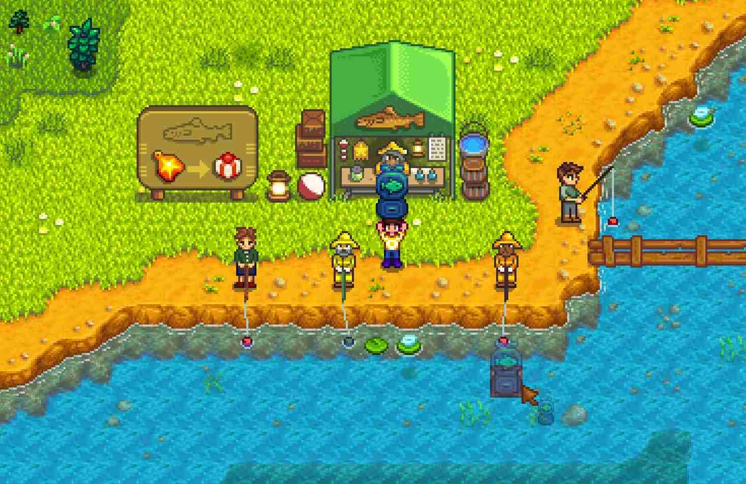 《星露谷物语》鳟鱼大赛黄金标签兑换指南