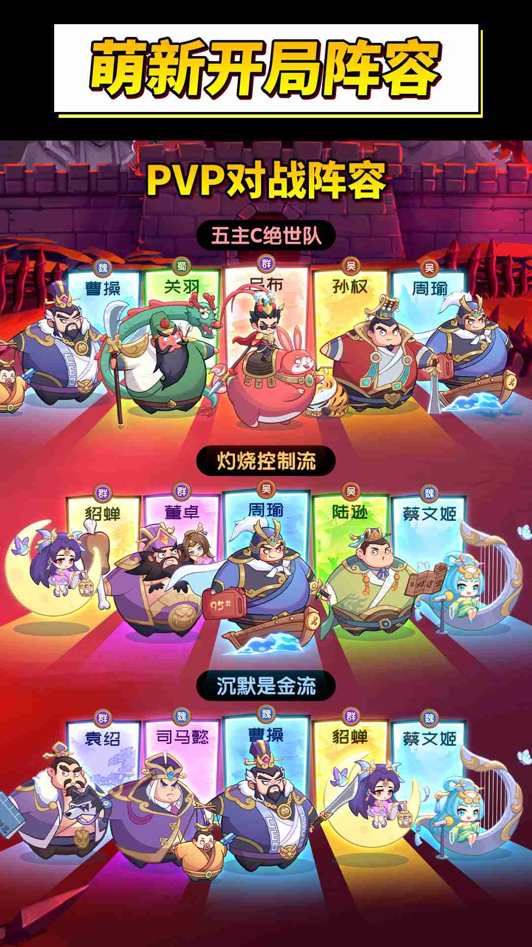 《守护之境》萌新开局万能阵容攻略