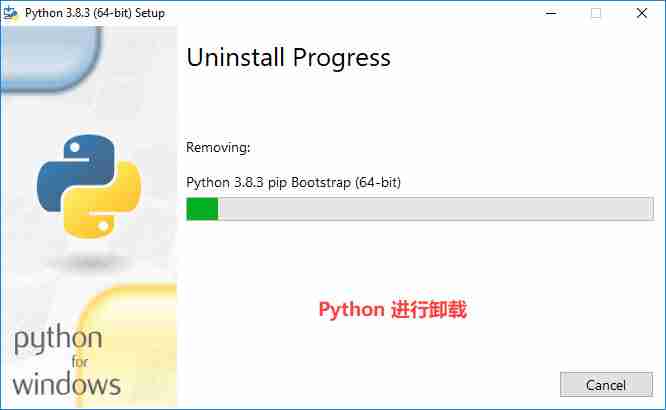 Windows 中安装的 Python 如何卸载