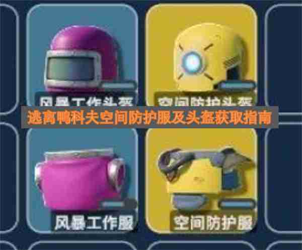 逃离鸭科夫空间防护服及头盔获取指南