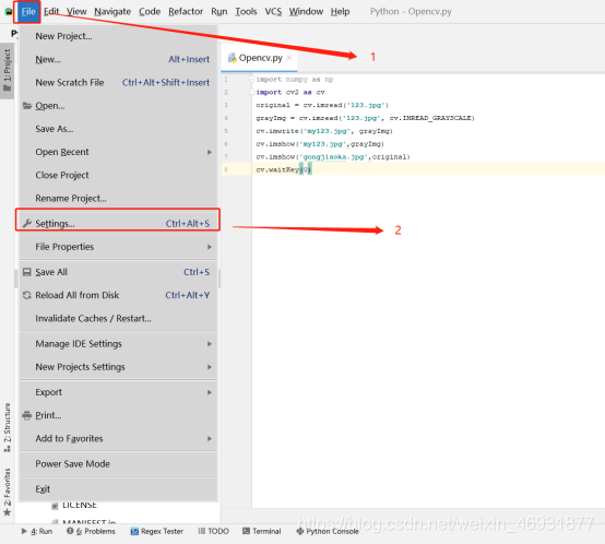 手把手教你们Python配置OpenCV环境,小白看一遍就会了