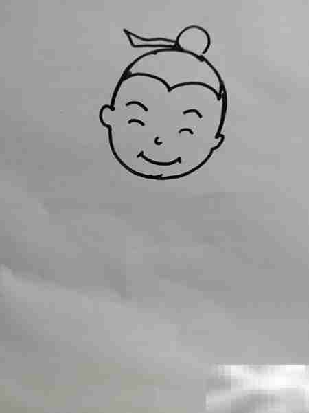 神笔马良简笔画教程