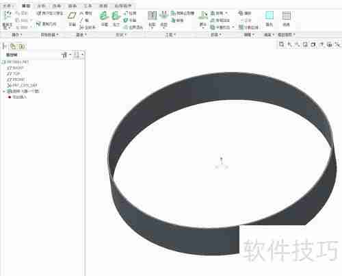 Creo钣金：圆柱体的展开方法