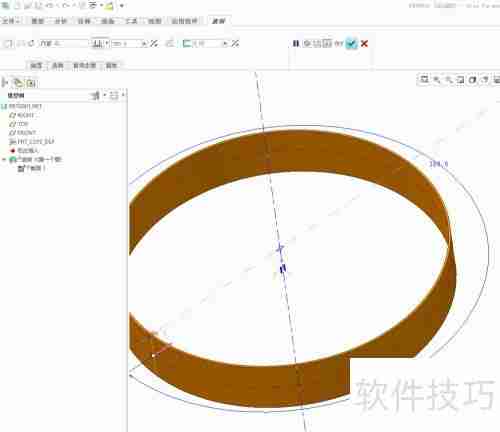 Creo钣金：圆柱体的展开方法