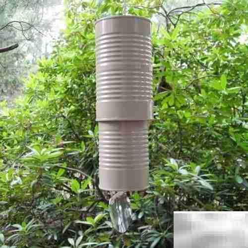 奶粉罐变身创意艺术品