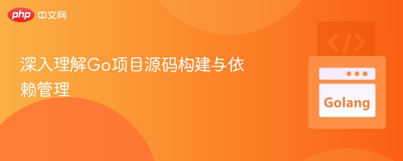 深入理解Go项目源码构建与依赖管理