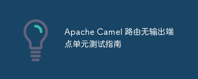 Apache Camel路由测试技巧与方法