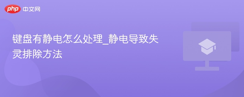 键盘有静电怎么处理_静电导致失灵排除方法