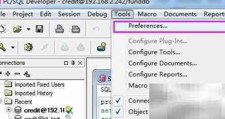 PL/SQL快捷键与SQL导出