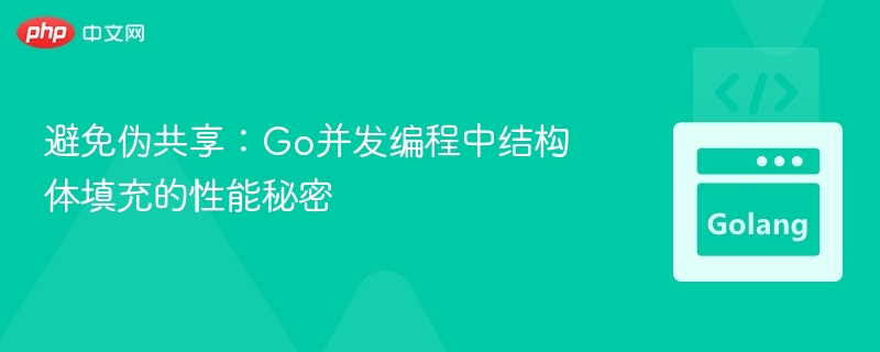 Go并发编程：结构体填充的性能优化技巧