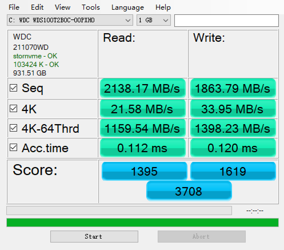 SN550+雷电3安装WTG