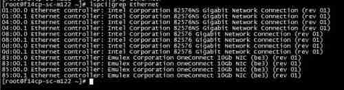 命令行查看不同系统的网卡信息