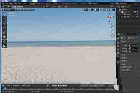 blender如何快速建模一片绿树叶