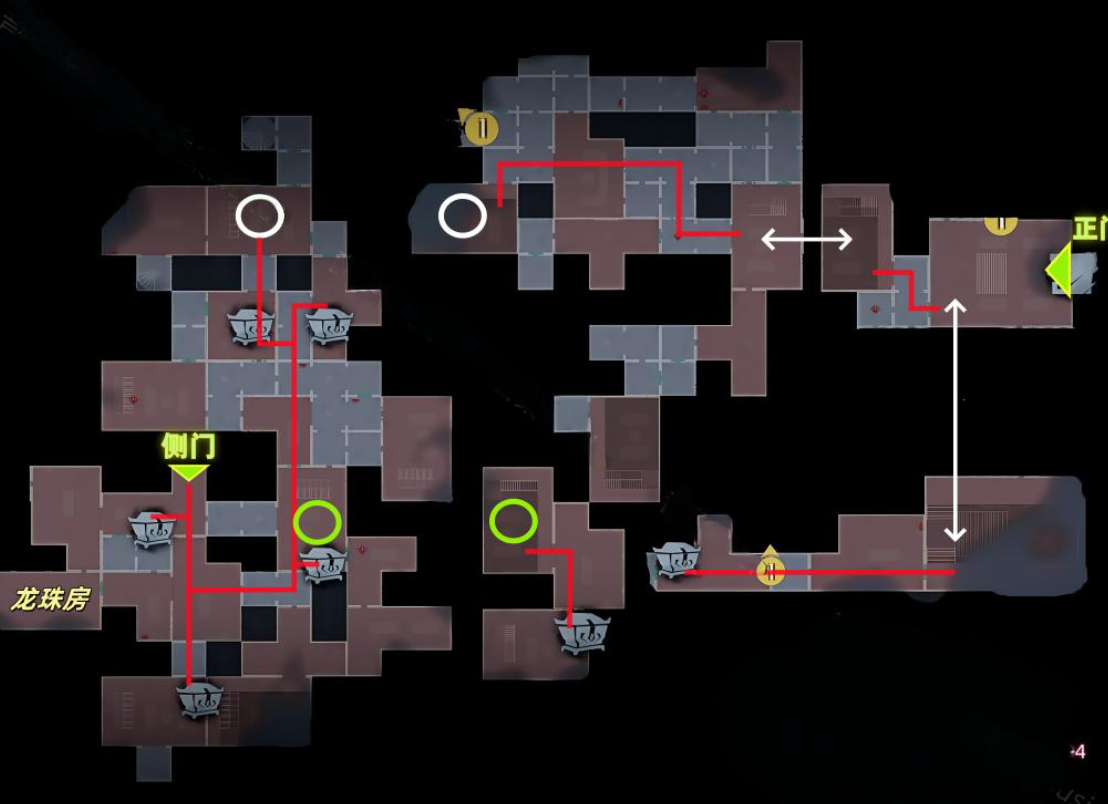 超自然行动组精绝古城极限┛型全地图小抄