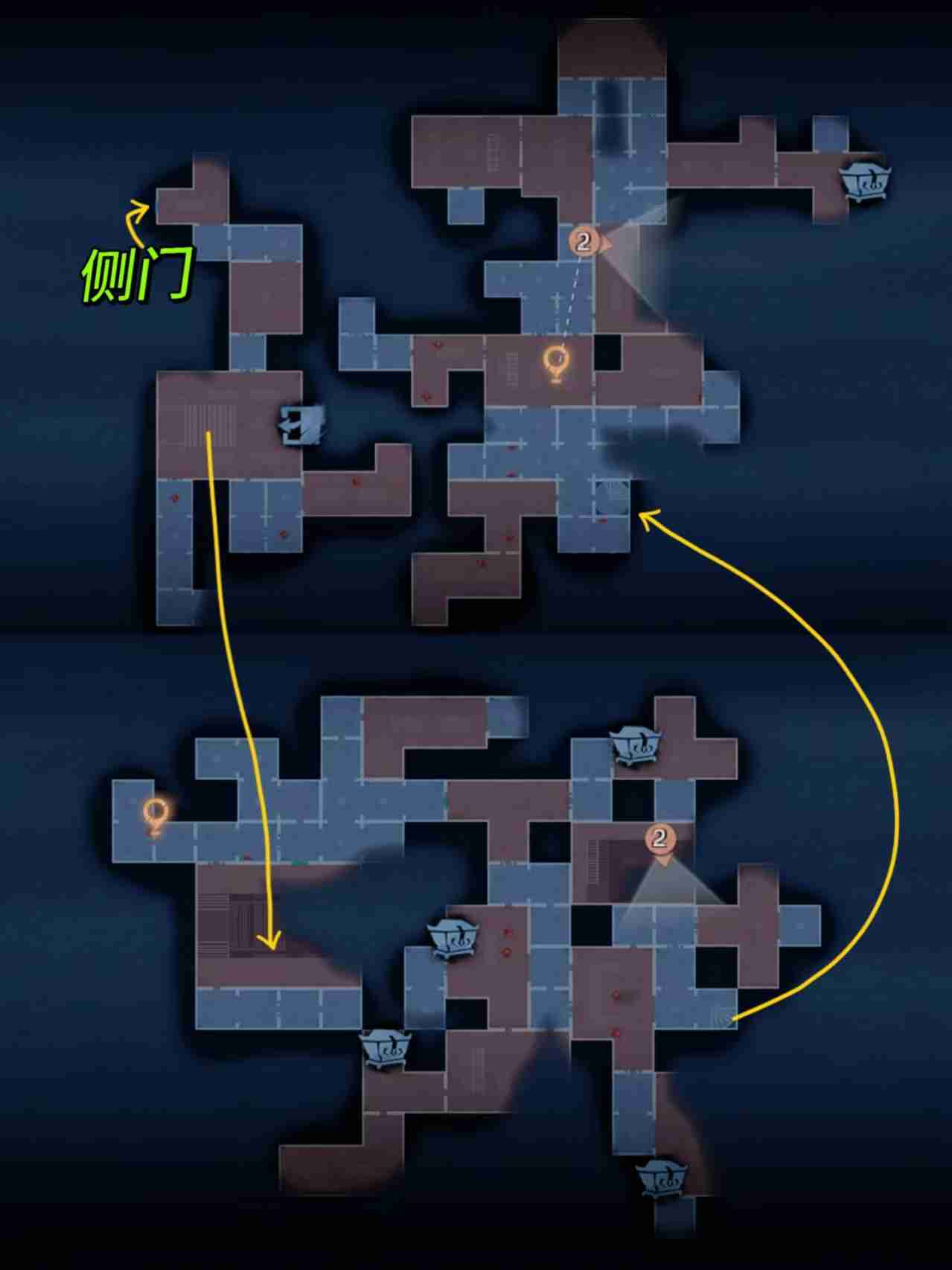 超自然行动组精绝古城极限┛型全地图小抄