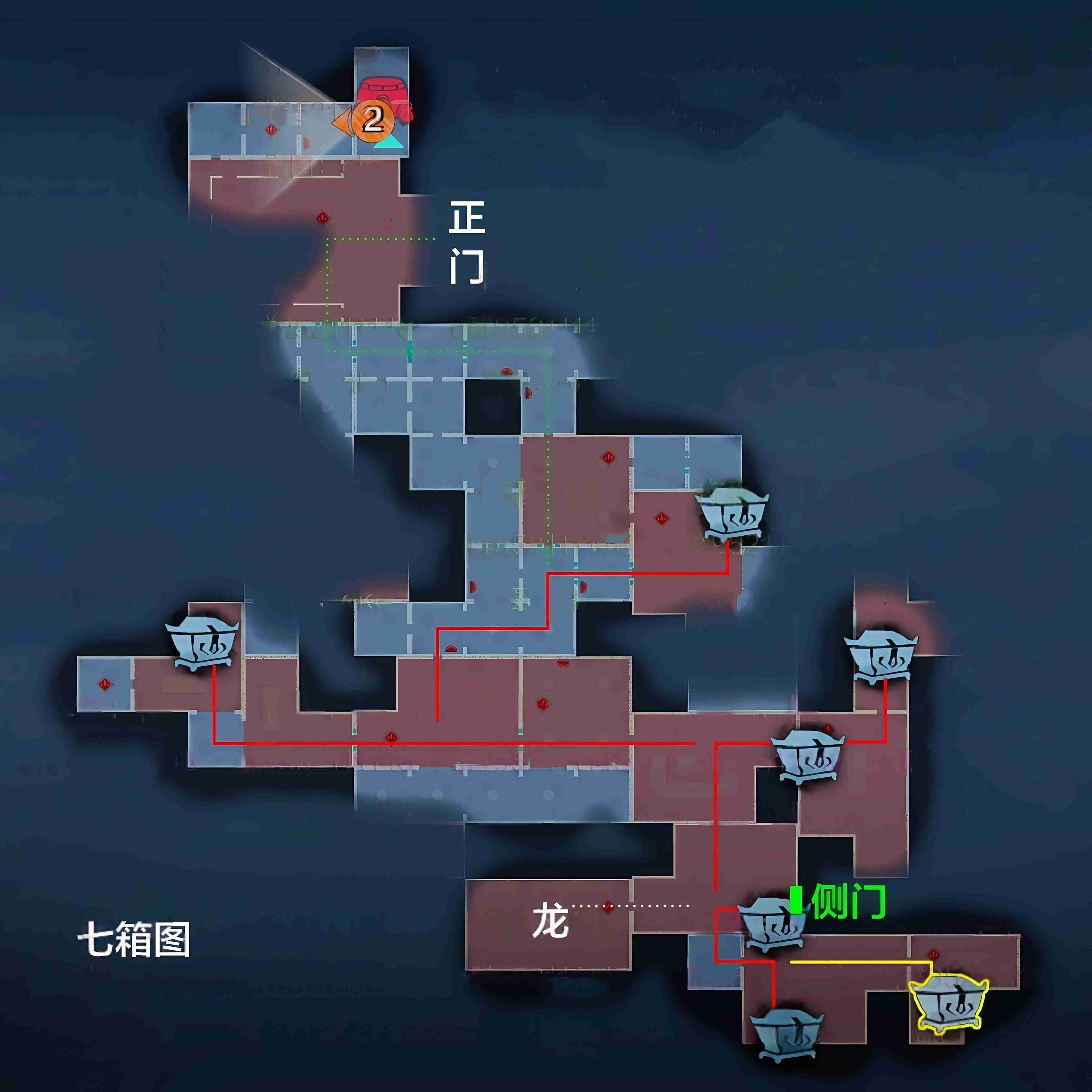 超自然行动组精绝古城极限┛型全地图小抄