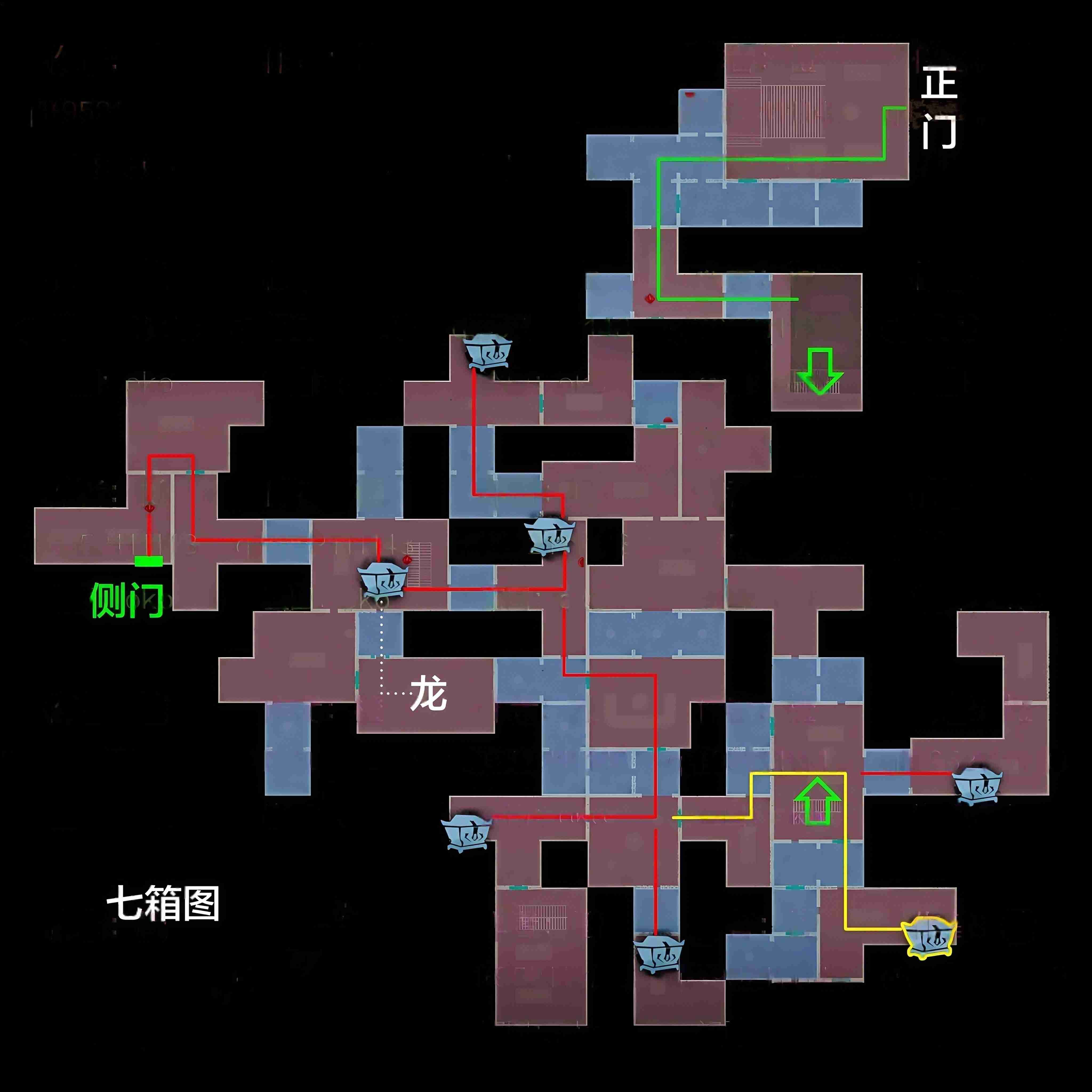 超自然行动组精绝古城极限┛型全地图小抄