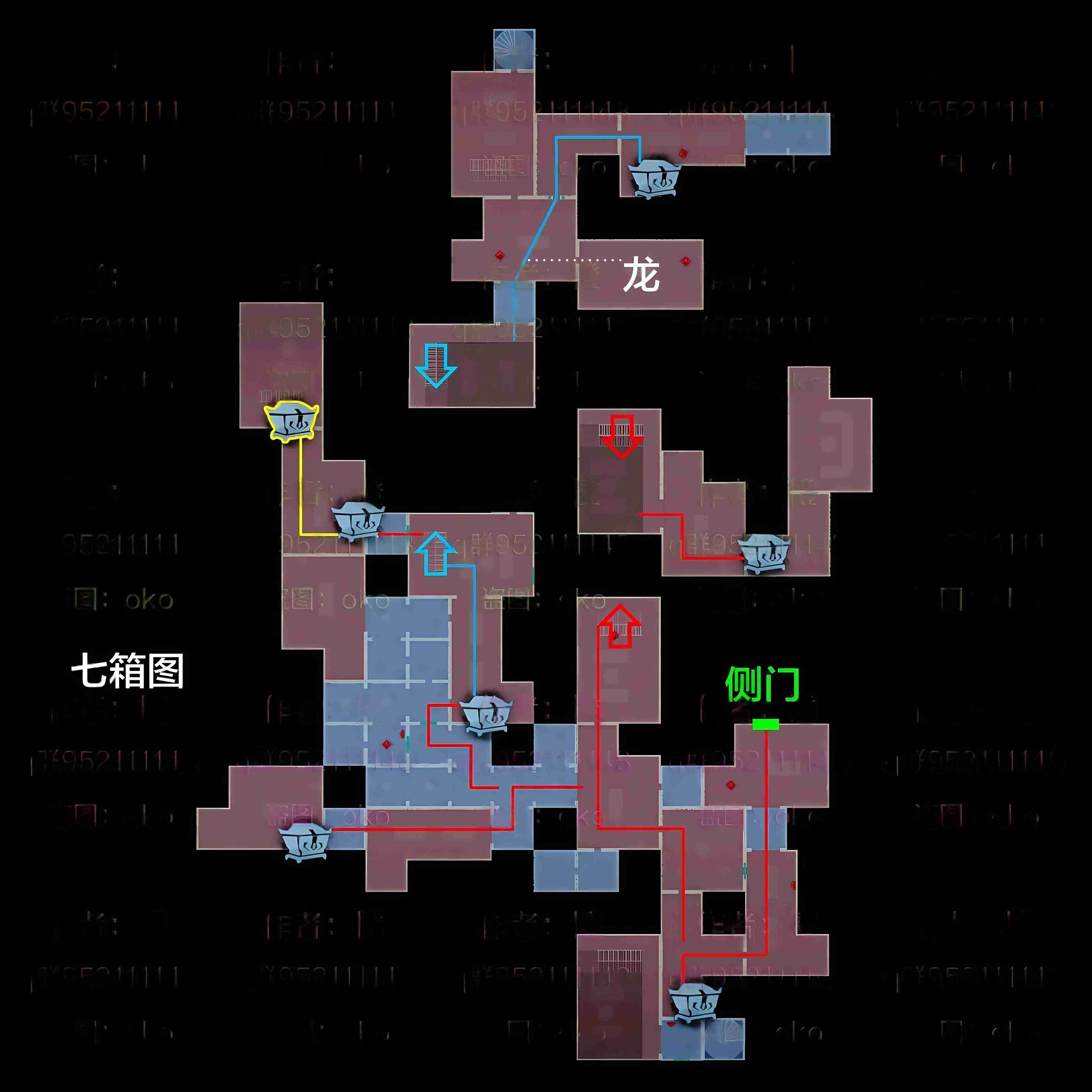 超自然行动组精绝古城极限┛型全地图小抄