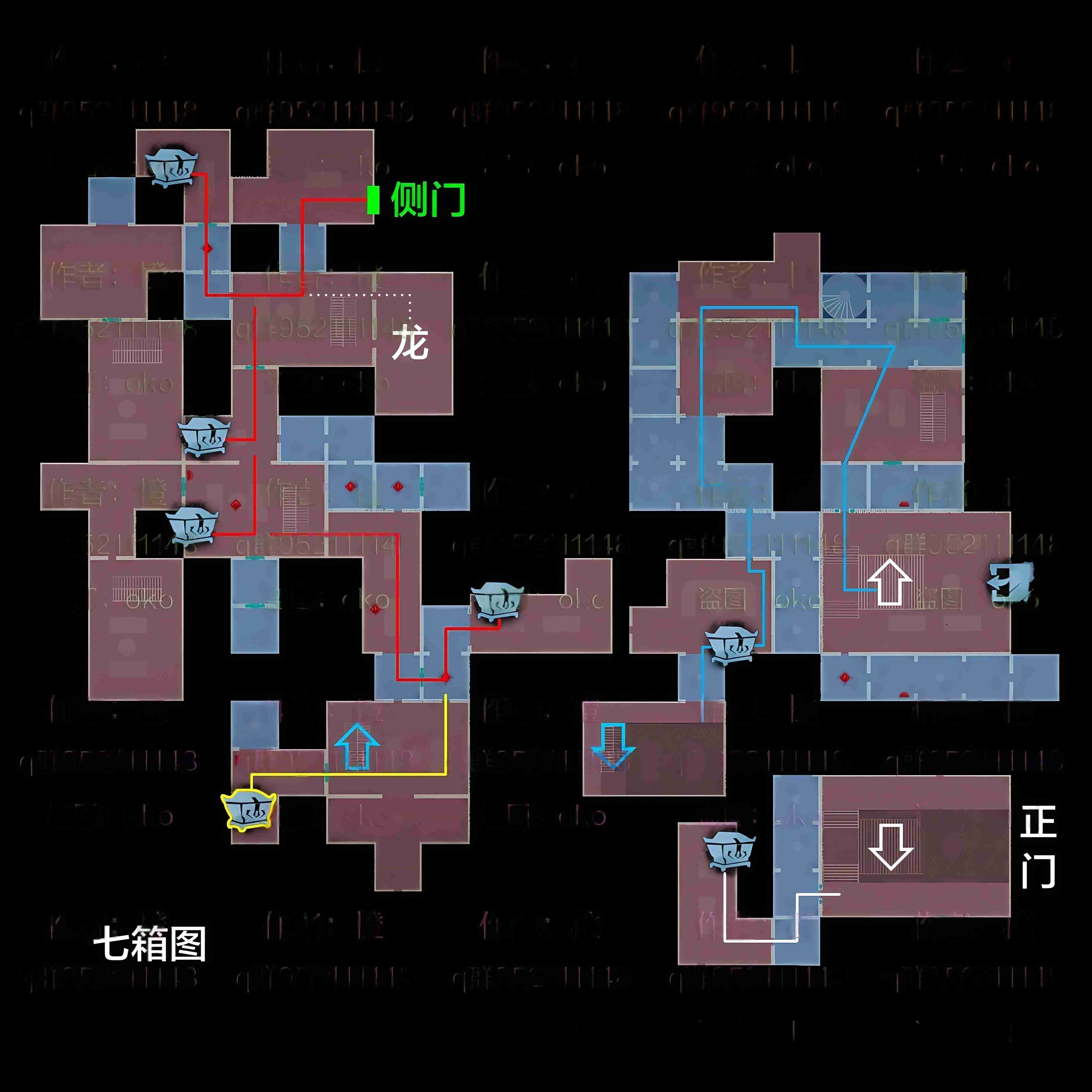 超自然行动组精绝古城极限┛型全地图小抄