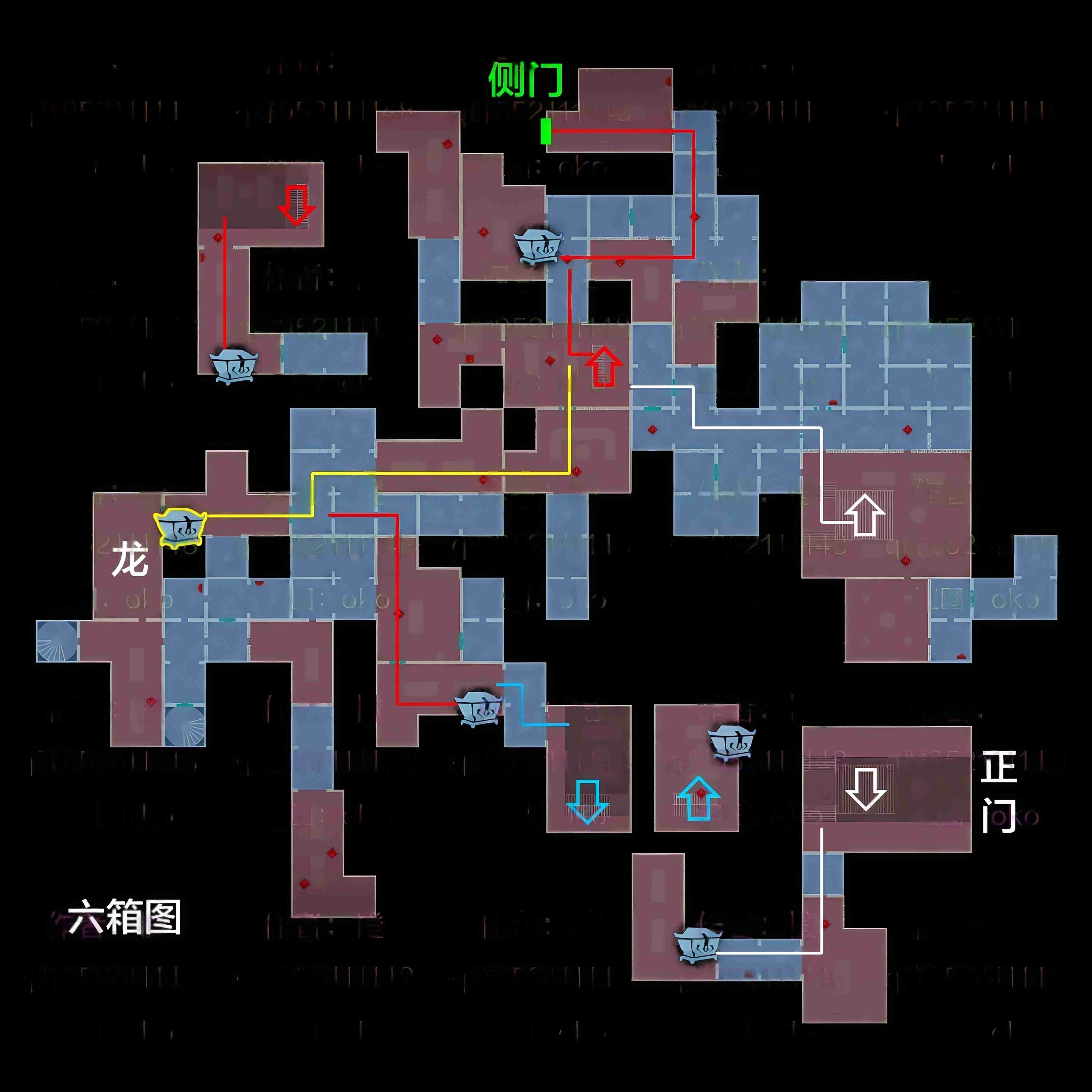 超自然行动组精绝古城极限┛型全地图小抄