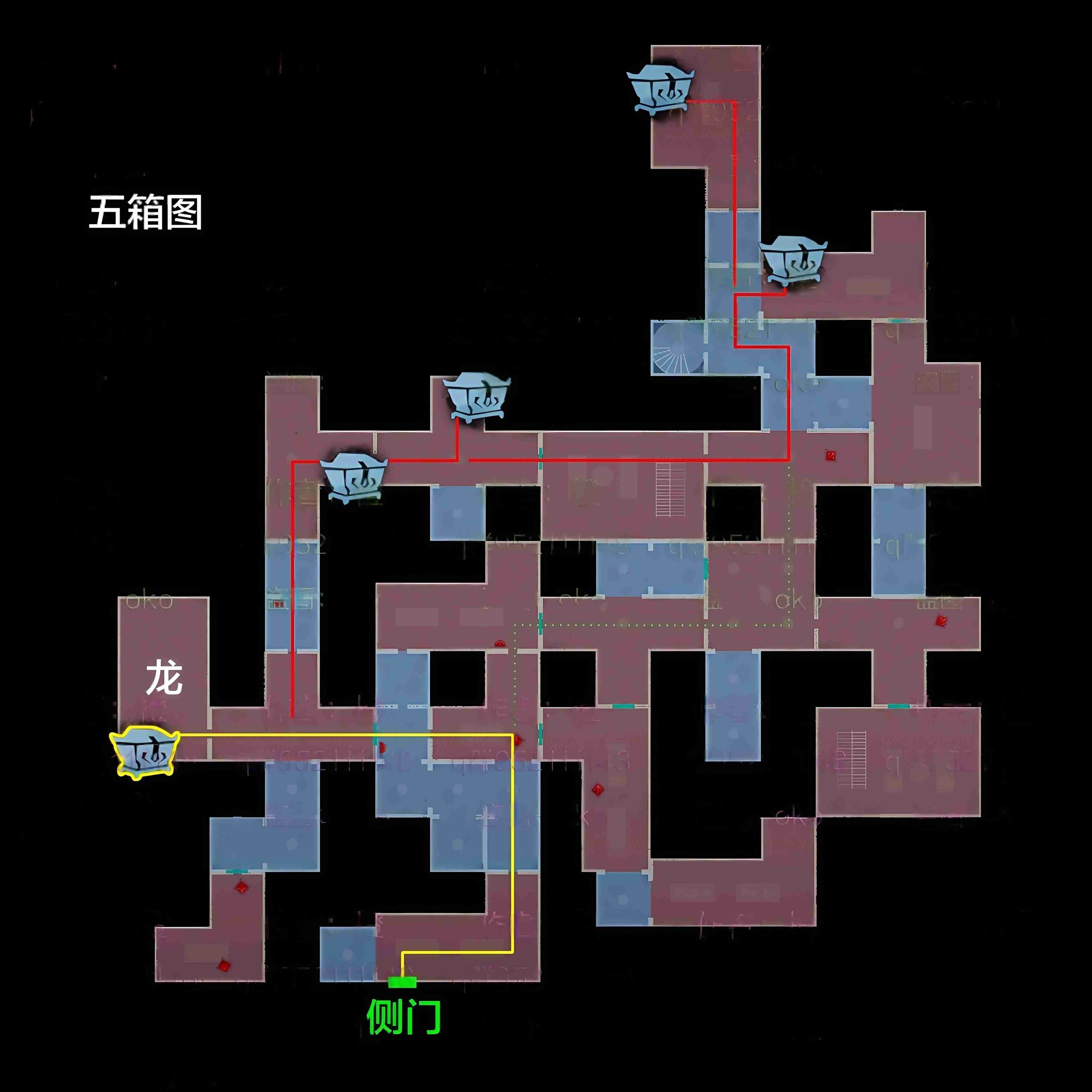 超自然行动组精绝古城极限┛型全地图小抄
