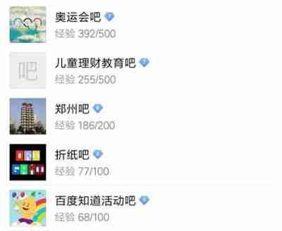 百度贴吧4级需要多少成长值