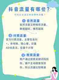 抖音流量推广平台有哪些