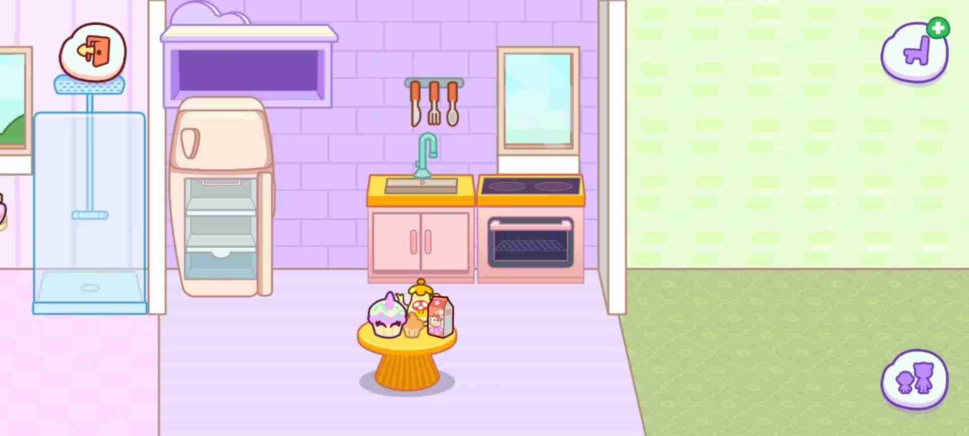 《汤姆猫小镇》安吉拉公寓装修方案