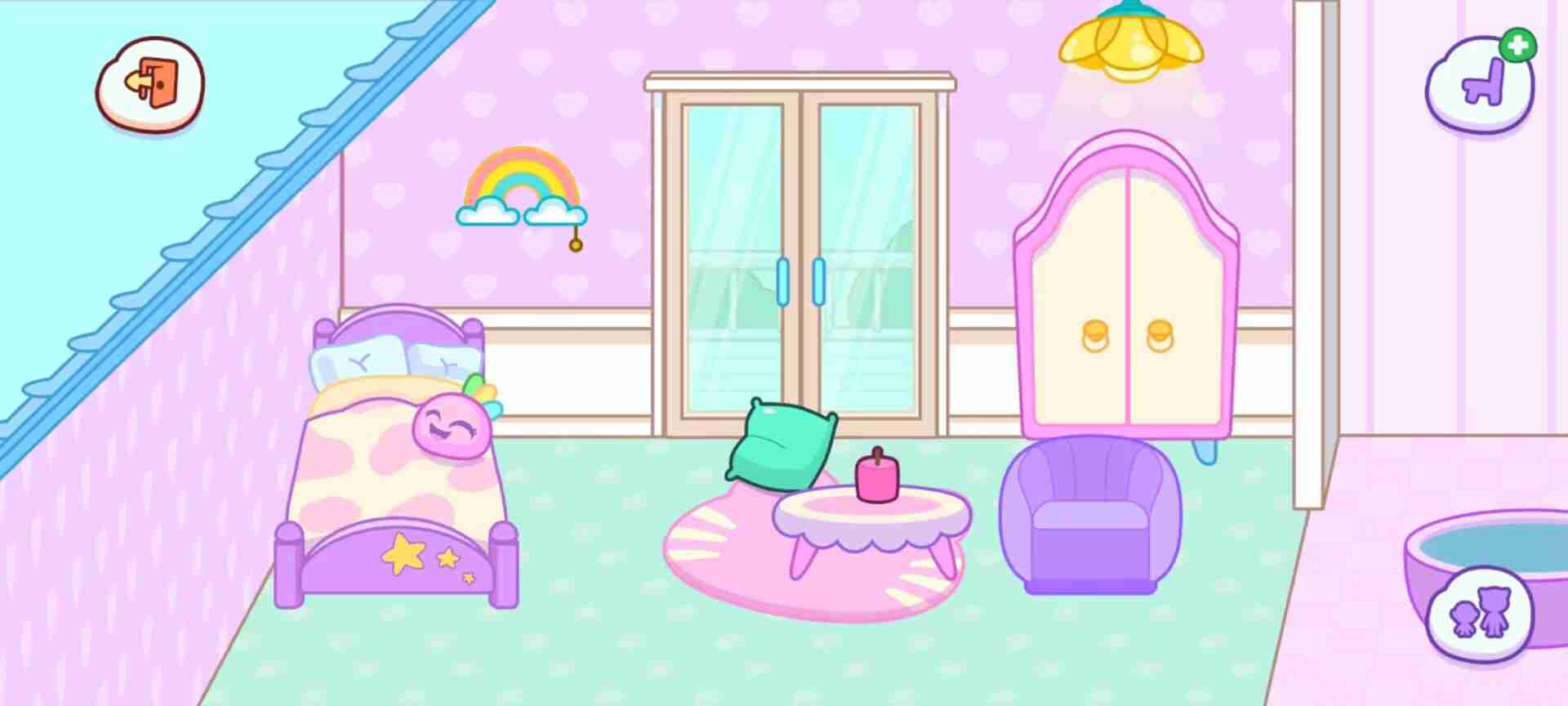 《汤姆猫小镇》安吉拉公寓装修方案