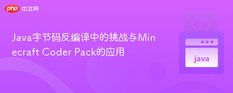 Java反编译难题与MCP应用解析
