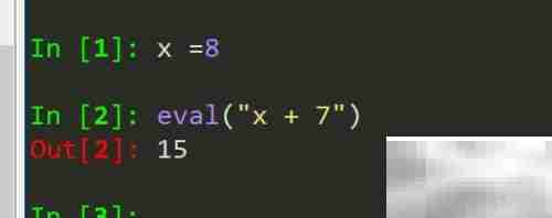 Python执行字符串表达式方法