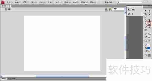 Flash CS4椭圆工具画圆技巧