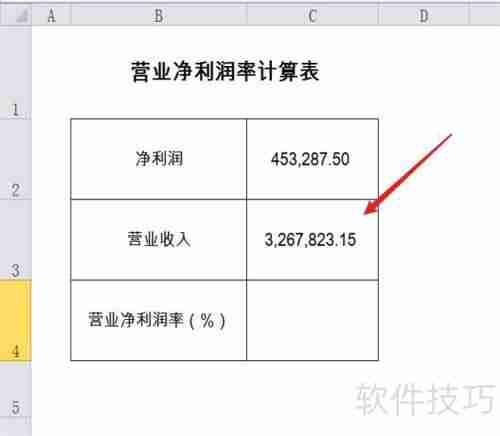营业净利润率的计算方法