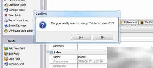 Maestro删除数据库表教程