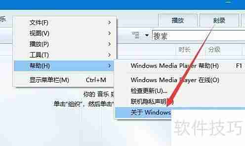查看Windows Media Player版本
