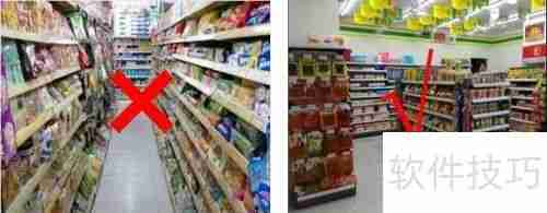 收银系统指导店铺路线科学设计