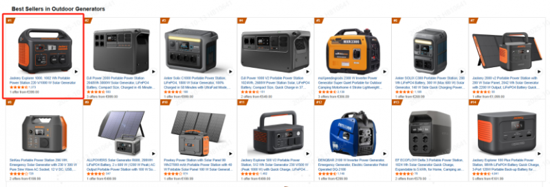 亚马逊秋季Prime会员日大促收官:华宝新能Jackery多国霸榜,领跑全球!