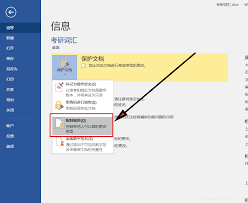 怎么去掉word权限