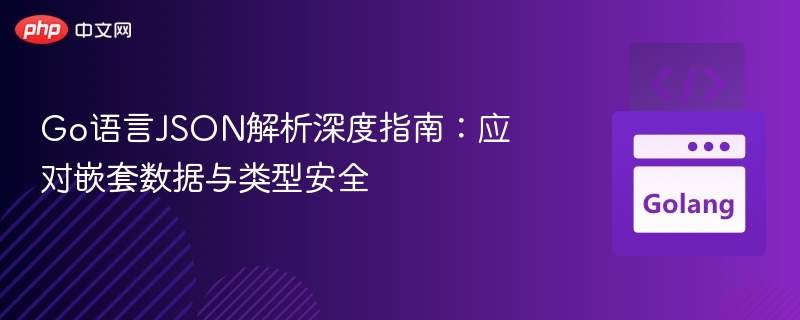 Go语言JSON解析技巧：嵌套与类型安全全解析