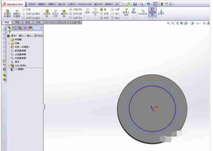 solidworks加强筋怎么倒角