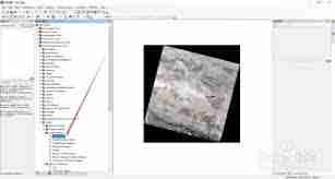arcgis如何去除黑边