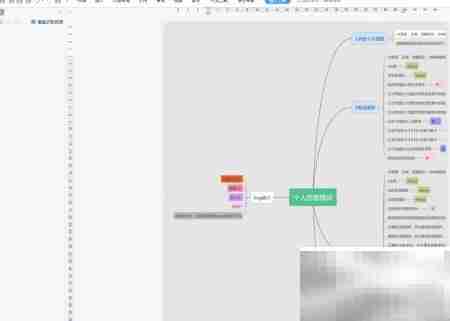 WPS绘制BS资产思维导图
