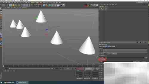 C4D克隆样条应用技巧