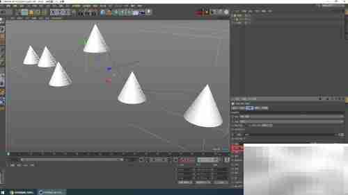 C4D克隆样条应用技巧