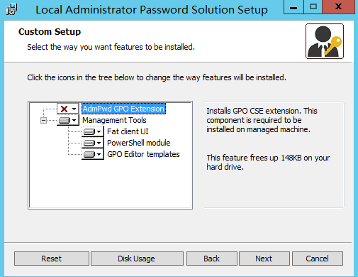 域内计算机本地管理员密码管理