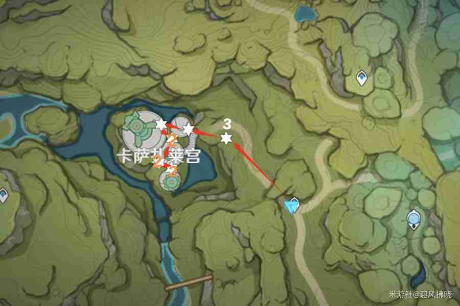 原神帕蒂沙兰全收集路线