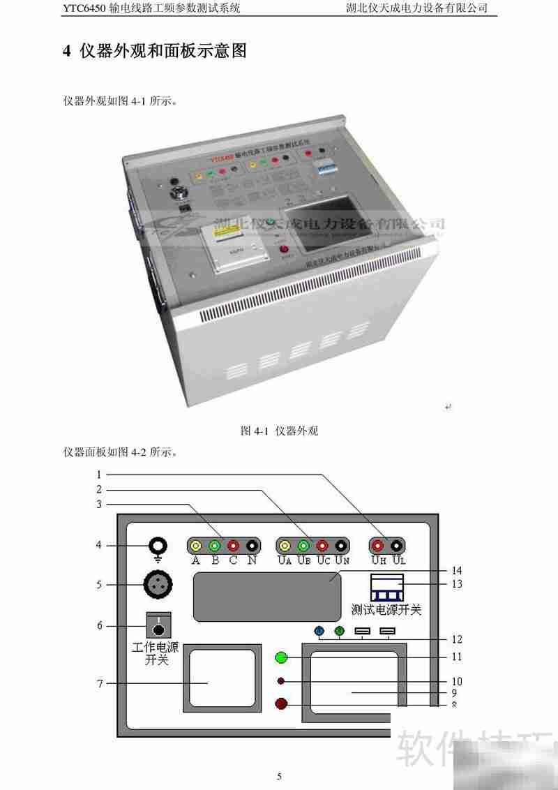 仪天成输电线路测试系统